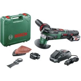 Bosch AdvancedMulti 18-18 Herramienta Multifunción Oscilante 18V 2.5Ah con Batería, Cargador y Accesorios