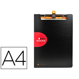 Exacompta Portanotas Exactiva con Tapa Polipropileno Negro con Pinza y Portabolígrafo DIN A4 Precio: 12.89999997. SKU: B1D6CVBWT5