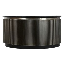 Mesa Centro Moderno DKD Home Decor Negro Dorado 90 x 48 x 90 cm Mesa Centro Moderno DKD Home Decor Negro Dorado 90 x 48 x 90 cm