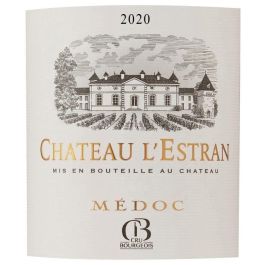 Château L'Estran 2021 Médoc Cru Bourgeois - Vino tinto de Burdeos