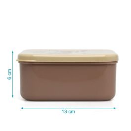 Kiokids Set Porta-Alimentos 4 Unidades Ciervo Beige Honey Colección +0 meses