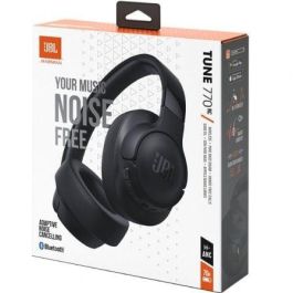 JBL JBLT770NCBLK Auriculares Inalámbricos Tune 770NC con Cancelación Ruido Adaptativa, Micrófono, Bluetooth 5.3, 70h Batería, Multipunto, Negros