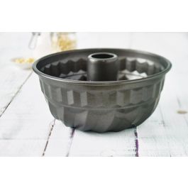 Birkmann ABE4026883881099 Molde para hornear con forma de turbante, Acero al carbono, Antiadherente, 22 x 22 x 10 cm