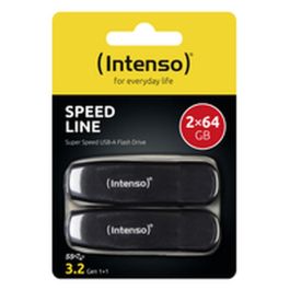 Memoria USB INTENSO 3533494 Negro 64 GB (2 Unidades) Precio: 20.50000029. SKU: B1F3W2P85G