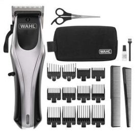 Wahl 09657-0460 Cortapelos con/sin Cable, Batería 120min, Carga Rápida, 10 Peines Guía (1.5-25mm)