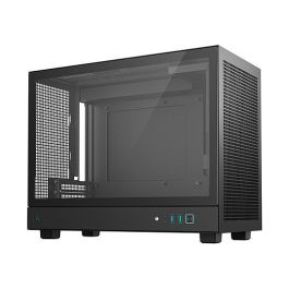 DeepCool CH160 PLUS Caja PC SFF Negro ABS/Vidrio Templado/SPCC