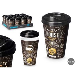 Vaso Plastico Tapa Llevar 400Ml Leknes 9X13CM (24 Unidades) Precio: 15.79000027. SKU: B1925ZG4NB