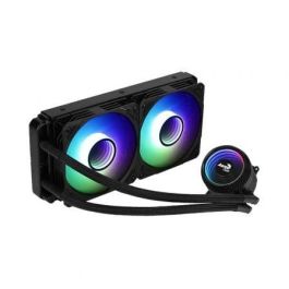 Aerocool MIRAGEL240 Refrigeración Líquida Alto Rendimiento 240mm ARGB Infinity Mirror 2 Ventiladores Silenciosos Intel/AMD