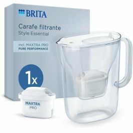 BRITA BRI4006387140700 Jarra con filtro Essential Style White, 2.4 L (1.4 L filtrada), incluye 1 filtro Maxtra Pro Pure Performance BRITA BRI4006387140700 Jarra con filtro Essential Style White, 2.4 L (1.4 L filtrada), incluye 1 filtro Maxtra Pro Pure Performance Precio: 40.79000024. SKU: B1CGK7H9JB