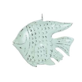DKD Home Decor Metal fishes 2c24 Pez Portavela Decorativo Azul Celeste Metal 63 x 46 x 9 cm Precio: 66.50000038. SKU: B12Q39RH9B
