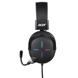 Acer Auriculares Gaming Nitro NHW200 Negro - Cableado, Diadema Ajustable, Micrófono Omnidireccional Acer Auriculares Gaming Nitro NHW200 Negro - Cableado, Diadema Ajustable, Micrófono Omnidireccional