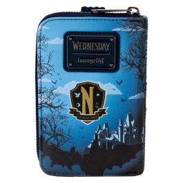 Loungefly Cartera Nevermore Academy Miércoles Billetera