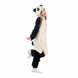 Disfraz infantil oso panda talla unica 9-13 años (kigurumi con capucha y cola)