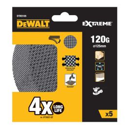 Pack 5 lijas de malla ø125mm grano: 120 para lijadoras rotoorbitales dtm3105-qz dewalt Precio: 7.69000012. SKU: S7911700