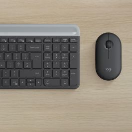 Logitech Combo Teclado y Ratón Inalámbrico Delgado