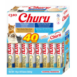 Churu Cat Variedades De Atun Con Marisco 40x14 gr Precio: 17.2272727. SKU: B1GGEWMXA7