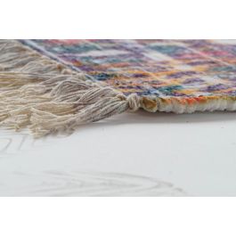 DKD Home Decor Alfombra Amitis Arabe Multicolor 240 x 60 cm Chenilla Algodon