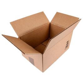 Caja Para Embalar Q-Connect Americana Ultrarresistente Carton Reciclado Canal Doble 7 mm Color Kraft 600x400x290 mm 15 unidades