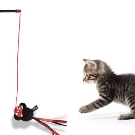 Cerdá Varita para Gato Minnie Negra, dimensiones 3 x 7 x 46 cm