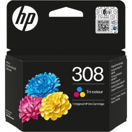 HP 308 Cartucho Tinta Original Tricolor Cian Magenta Amarillo Estándar 120 Páginas Precio: 38.50000022. SKU: B19YXMATQZ