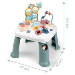 Smoby Mesa de Actividades Little Smoby para Desarrollo de Motricidad | Clasificador de Formas, Ábaco, 3 Pines de Sonido y Espejo Smoby Mesa de Actividades Little Smoby para Desarrollo de Motricidad | Clasificador de Formas, Ábaco, 3 Pines de Sonido y Espejo