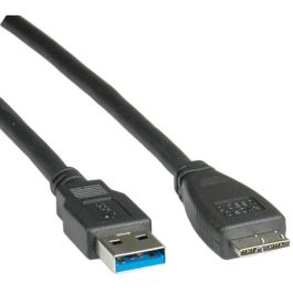 ROLINE 11.02.8872 Cable USB A a Micro-USB A, USB 3.2 Gen 1 (3.1 Gen 1), Macho/Macho, Negro, 0.8 m Precio: 15.8389. SKU: B15KDF4AL5