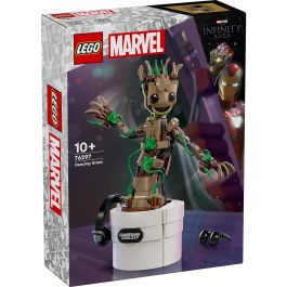 LEGO 76297 Marvel El Baile de Baby Groot, Juguete para construir animado para niños