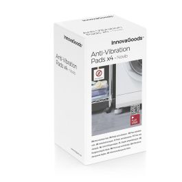 Innovag Set de Pies Antivibración Apilables Novib, 6,6 x 3,8 x 6,6 cm (24 Cajas)