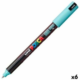 Rotulador de pintura acrílica POSCA PC-1MR Verde Turquesa (6 Unidades) Precio: 19.49999942. SKU: B17VTR98D8