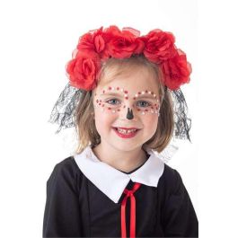 Disfraz infantil catrina t-3 (vestido, lazo y corona (surtidas)) Disfraz infantil catrina t-3 (vestido, lazo y corona (surtidas))