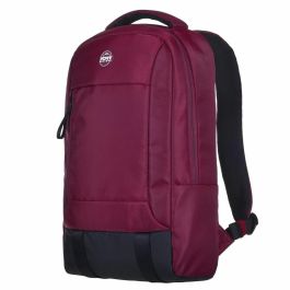 Port Designs POR3567041404244 Mochila para PC Portátil 15.6/16 pulgadas, Modelo TORINO II, Color Rojo, Moderna y Cómoda
