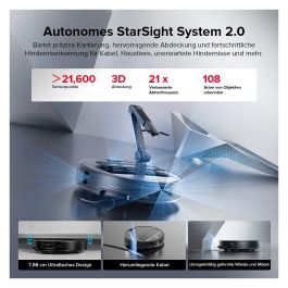 Roborock Saros Z70 Aspirador Robot, Negro