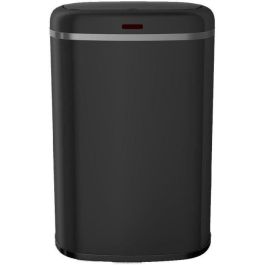 Cubo de basura de cocina automático - LOGAN - KITCHEN MOVE - 58 L - Acero inoxidable negro mate con borde Precio: 109.50000028. SKU: B18GG5JM54