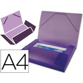 Carpeta Liderpapel Portadocumentos 36856 Polipropileno Din A4 Violeta Serie Frosty Lomo 25 mm Precio: 4.7068999516. SKU: B1EYZNAG9K