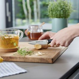 Cuchillo de Cocina Tefal K2320514 ICE FO Negro Acero Inoxidable 9 cm