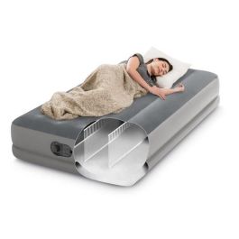 Intex 64112 Matchel inflable de prestigio, con bomba eléctrica flexible de elevación media, apto para 1 persona Intex 64112 Matchel inflable de prestigio, con bomba eléctrica flexible de elevación media, apto para 1 persona