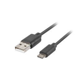 Lanberg Cable USB 2.0 Macho Micro USB tipo B a USB tipo A, 1.8 m, Quick Charge 3.0, 480 Mb/s, Negro Precio: 4.88999962. SKU: S5611068