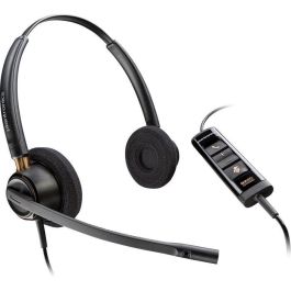 Poly EncorePro 525 USB Auriculares Digitales para Centro de Llamadas y Trabajo Híbrido compatible con Microsoft Teams
