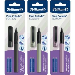 Pelikan Roller Pina Colada Edition, bolígrafo cilíndrico, colores surtidos, trazo 0.7 mm fino, recargable Precio: 17.5000001. SKU: B1HKZWZZ5K