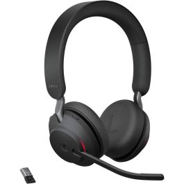 Jabra Evolve2 65 Uc Auriculares Inalámbricos Bluetooth Cancelación Ruido Pasiva Color