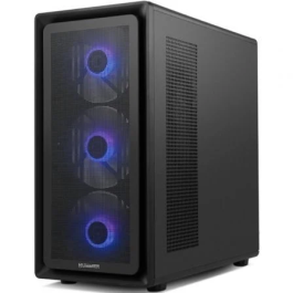 Nox Caja Gaming Semitorre Hummer AERO ARGB Frontal Mesh Cristal Templado Negra NXHUMMERAEROBK