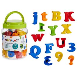 Bote 78 Letras Magneticas Pincello 9X13CM (12 Unidades) Precio: 62.50000053. SKU: B12T9FBAGB