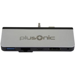 Plusonic Docking Adapter/Hub 5 en 1 para Microsoft Surface Go: USB 3.0, RJ45 Gigabit, Tipo C, HDMI, AUX Precio: 29.49999965. SKU: B1JRR8ZLB2