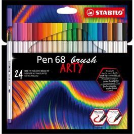 Rotulador Fibra Stabilo Pen Brush Arty Line Punta Pincel Caja Carton De 24 Precio: 36.49999969. SKU: B1FX4NZCD9