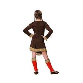 Disfraz India Rojo Niña Infantil Traje 5-6 Años