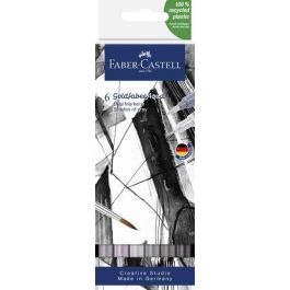 Rotuladores Acuarelables Faber-Castell Goldfaber Aqua Dual Markers Estuche De 6 Shades Of Grey Precio: 14.69000016. SKU: B18YX945EC