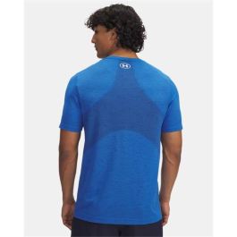 Camiseta de Manga Corta Hombre Under Armour Vanish Seamless Azul 15-16 Años