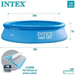 Piscina Hinchable Intex Easy Set 3853 L 305 x 76 x 305 cm