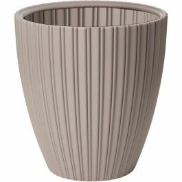 Maceta - Garden ID - Fancy - 40 x 42 cm - Para jardín, balcones o interiores - Taupe