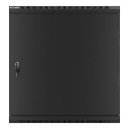 Lanberg WF01-6612-00B Armario Mural Rack 19 Pulgadas 12U Bastidor de Pared 60 kg Acero Negro